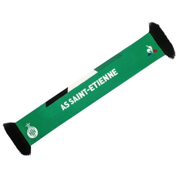 Écharpe Ancienne ASSE Saint-Étienne - Adidas - Multicolore - Vintage