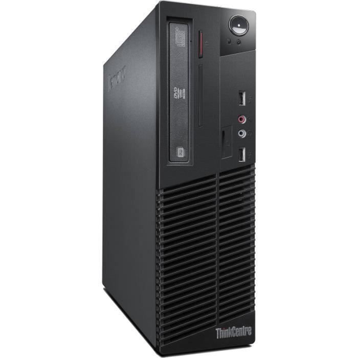 Achat Ordinateur de bureau LENOVO ThinkCentre M72E- CORE i5 3470- 3.20 ghz - 4 Go RAM -disque dur SSD 240 Go windows 10 pro  Garantie 6 mois sur la material pas cher