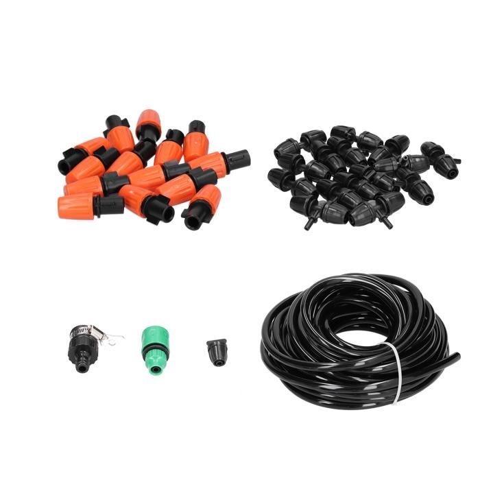 Lot De 10 Raccords Tuyau D'arrosage 1/2'' - Couleurs Orange-gris Et Vert - Pour Jardin, Lavage Auto, Maison - Montage Rapide étanche