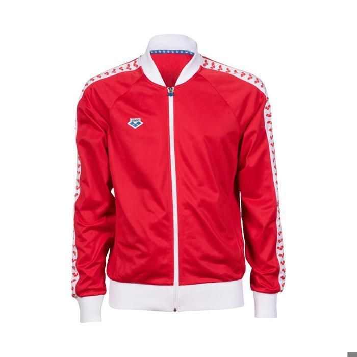 Veste de survêtement Arena M Relax IV - red/white/red Veste de survêtement Arena M Relax IV - red/white/red