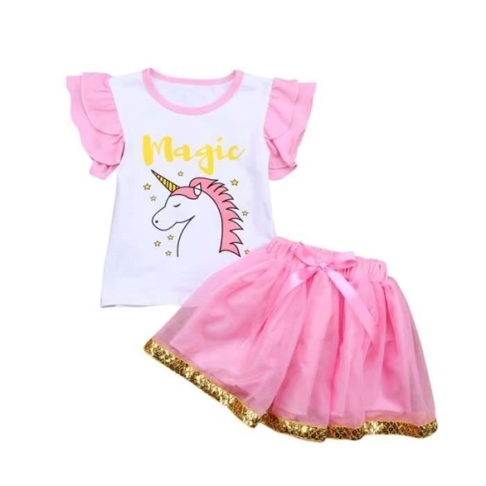 Vuncio Ensemble Bebe Fille Hiver 6-36 mois a la Mode Vêtements Bébés Filles Jupe Plissée Chemise Manche Longue à Volants Bandeau pas Cher Chic Casual Vacances Cérémonie Soirée (Pink, 6-9 Vuncio Ensemble Bebe Fille Hiver 6-36 mois a la Mode Vêtements Bébés Filles Jupe Plissée Chemise Manche Longue à Volants Bandeau pas Cher Chic Casual Vacances Cérémonie Soirée (Pink, 6-9