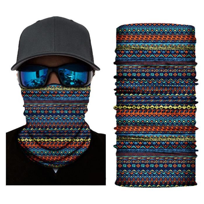 Cagoule Cyclisme YNR - Masque Respirant Multifonction - Ski, Rando, Moto - Noir