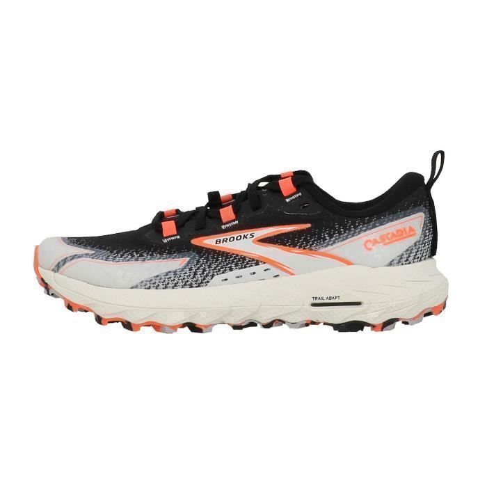 Chaussures de running trail - Brooks - Cascadia 18 - Noir - Femme - Confort durable Chaussures de running trail - Brooks - Cascadia 18 - Noir - Femme - Confort durable