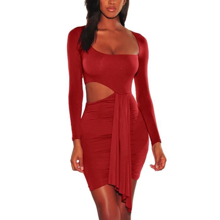robe manche longue ouverte