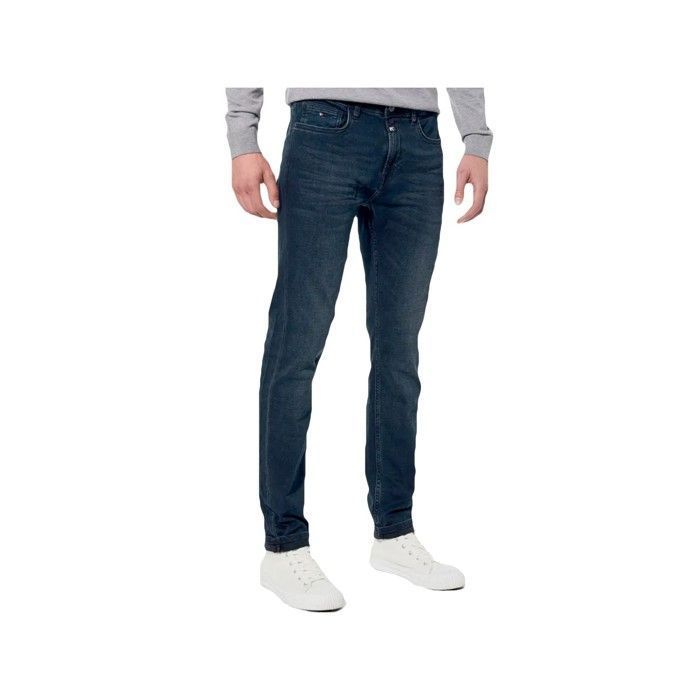 Jean slim stretch denim extend Kaporal Homme Bleu Cdiscount