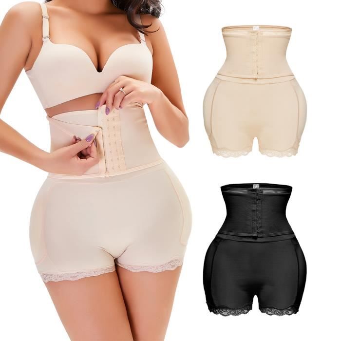 Femme Culotte Gainante Taille Haute Gaine Amincissante Invisible Minceur Grande taille S 6XL Beige Cdiscount Pret a Porter