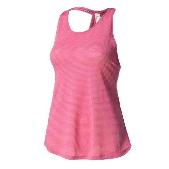 Débardeur femme Under Armour Streaker Tank - Rose