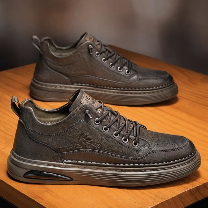 Chaussures Oxford Décontractées En Cuir Pour Homme Eastland - Taille 10 US, Marron, Occasion