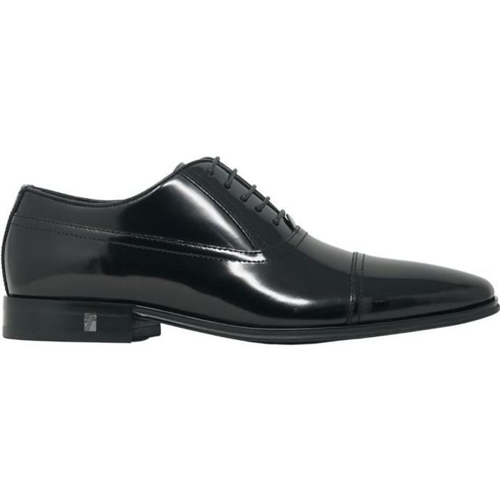 Chaussures Homme - VERSACE COLLECTION - Oxford en cuir noir