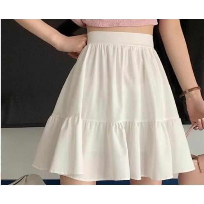 Mini Jupe American Eagle Y2K Vintage – Blanche, Plissée, Doublée, Taille 6, Neuve