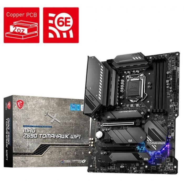 MSI Carte mère MAG Z590 Tomahawk Wifi