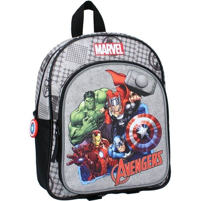 Marvel Avengers Superhéros symbole Navy ROXY Enfants's Sac à dos sac d'école 