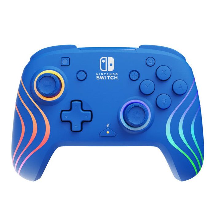 Manette filaire PDP Afterglow Wave USB Bleu 8 zones RGB