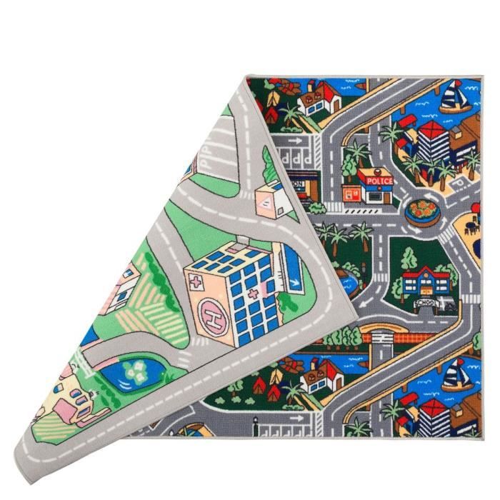 Skip Hop Tapis de Jeu Réversible Double Play - Vibrant Village
