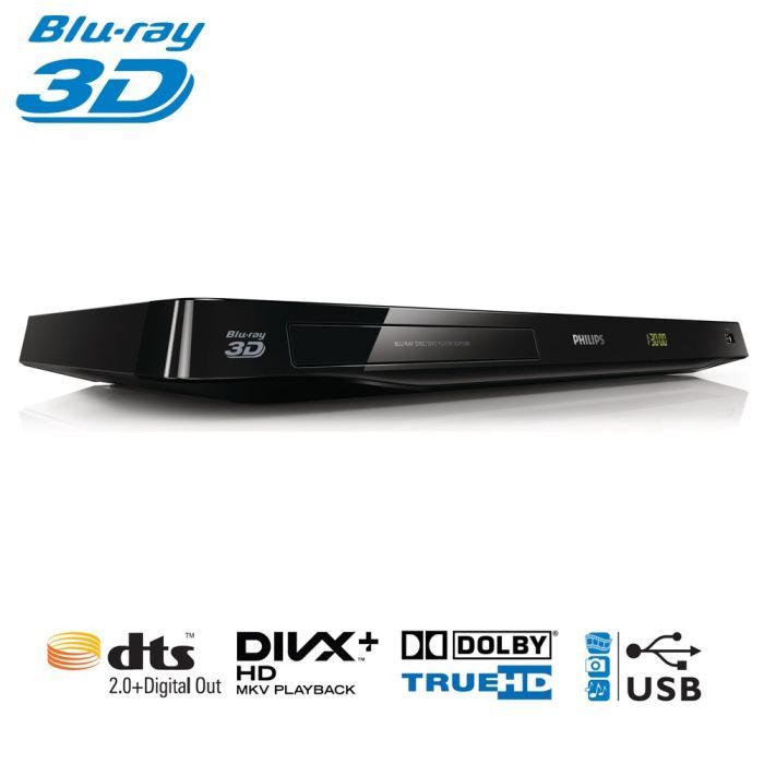 PHILIPS BDP3380 Lecteur Blu Ray 3D