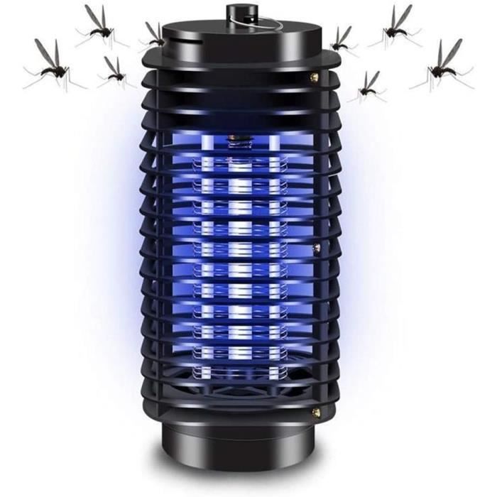 Lampe Anti-Moustiques UV - 4 Pièces, Tueur D'Insectes Électrique Silencieux, Pour Intérieur (20 M²)