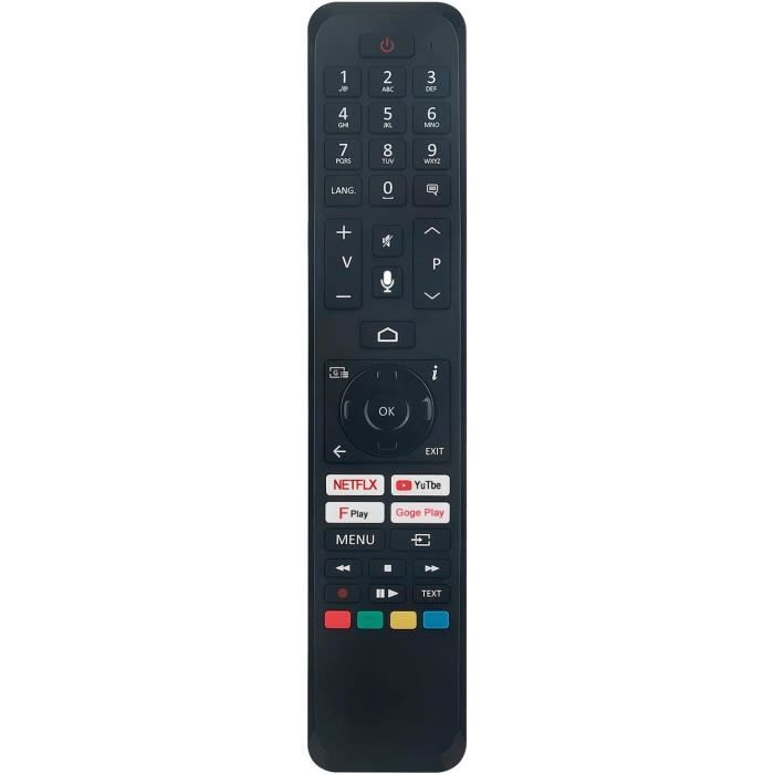 Télécommande Vocale De Remplacement Pour Smart TV Stick Et Cube | Compatible Gen 2, 3, 4K, Lite