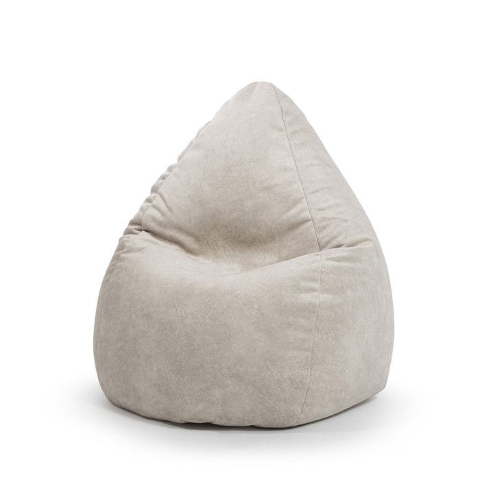 Pouf SITTING POINT Karolina XL Simili Vintage Beige 1 place 70x110 cm Cdiscount