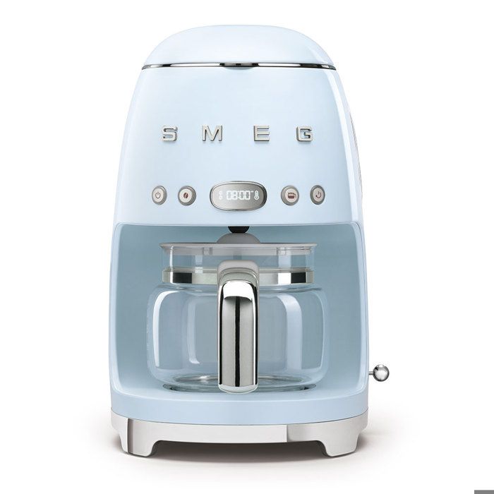 Cafetière Filtre - SMEG - DCF02PBEU - 10 Tasses - 1050W - Bleu Azur