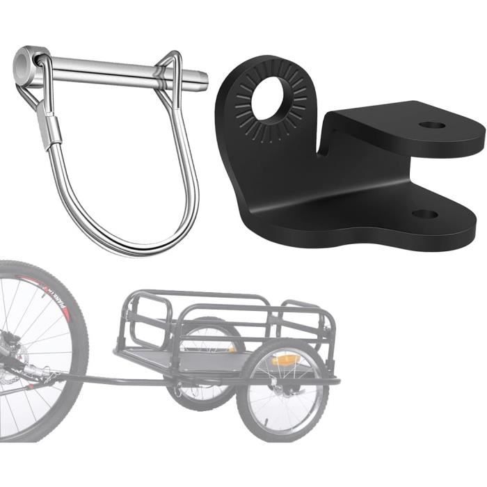 Attache Remorque Vélo HONGECB - Connecteur En Acier Inoxydable - Pour La Plupart Des Remorques
