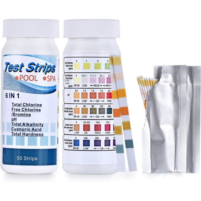 500 Pastilles Test Chlore DPD N°3 - Pour Photomètre/comparateur Piscine & Spa, Mesurer Chlore Total