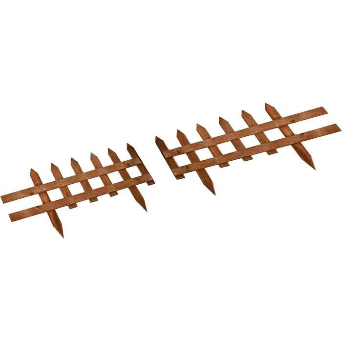Bordure De Pelouse En Plastique - 12,5 M - Gris - 50 Pièces - Bordure De Jardin En Polypropylène