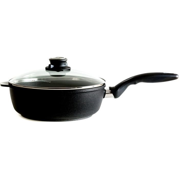 Ehskzjh Faitout En Aluminium Anti-Adhésif Avec Couvercle U2013 Cocotte