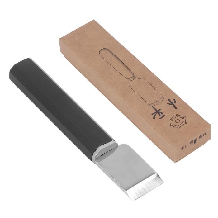 Fibrox Couteau de Cuisine-Couteau à Découper avec Tranchant Denté