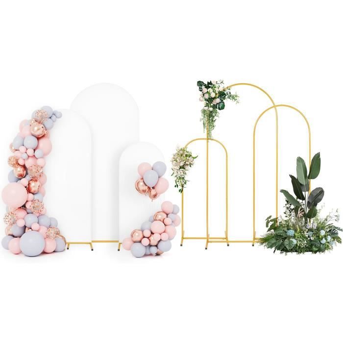 Support De Toile De Fond Carrée Pour Arche De Mariage - 2 X 1,2 M