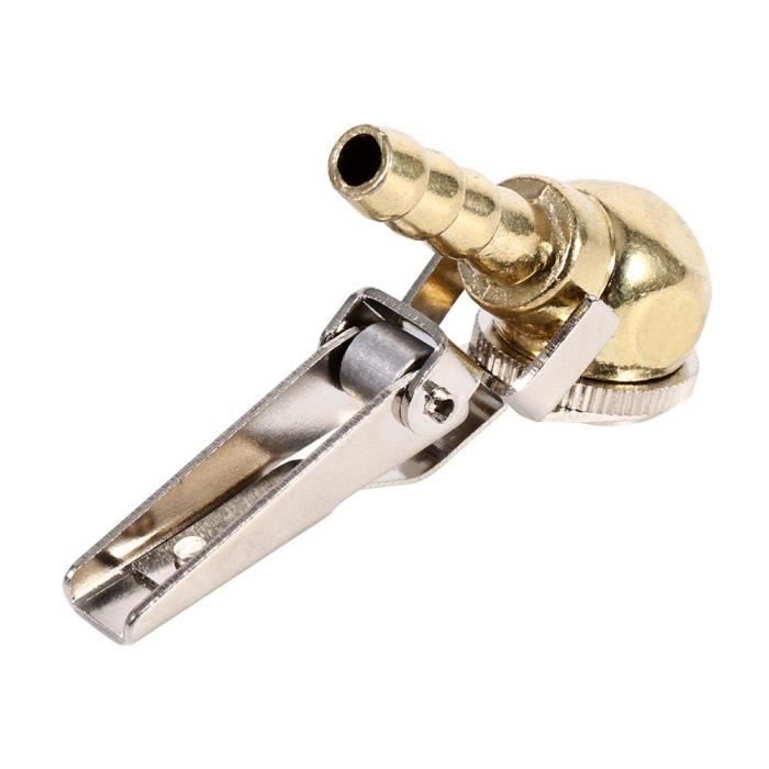 Outil De Maintenance Plongée - Buse D'air En Cuivre Pour Gonfleur BCD, Nettoyage équipement - Interface 8 Mm, Crochet - Argent - 4