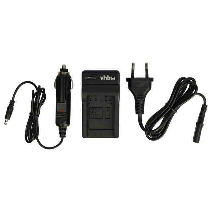 Chargeur câble de chargement BLOC ALIMENTATION + chargeur allume cigare pour BATTERIE CANON NB-6L comme Digital Ixus 105, Digital