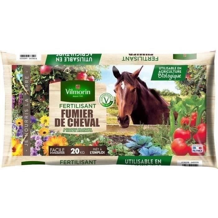 VILMORIN Fumier de cheval - 20 kg