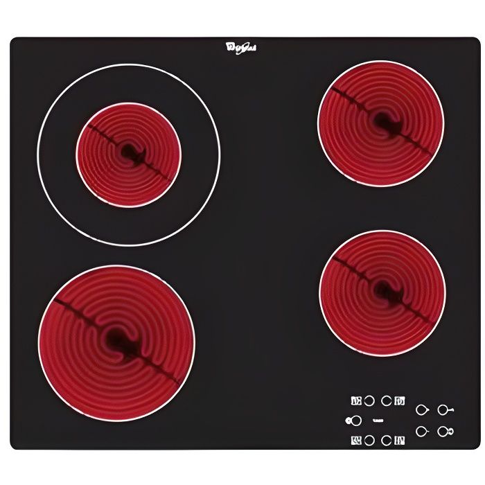 Table de cuisson vitrocéramique WHIRLPOOL AKT81…
