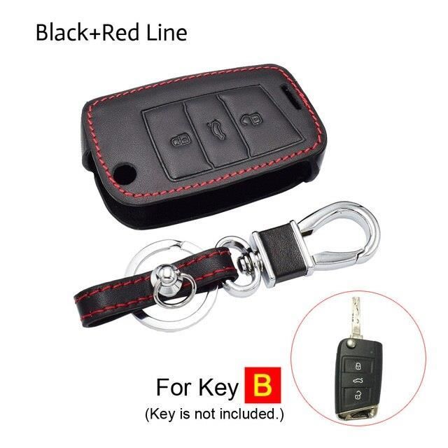 Étui Porte-clés Télécommande Seat - Compatible Leon, Ibiza, Mii, Altea, 3 Boutons