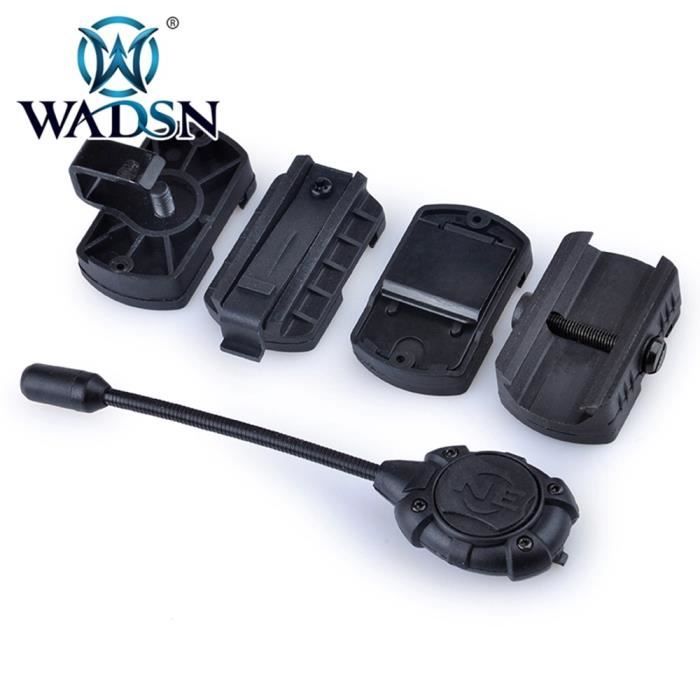 Poche Contrepoids Pour Casque Tactique - Attache Auto-agrippante - Airsoft, Paintball