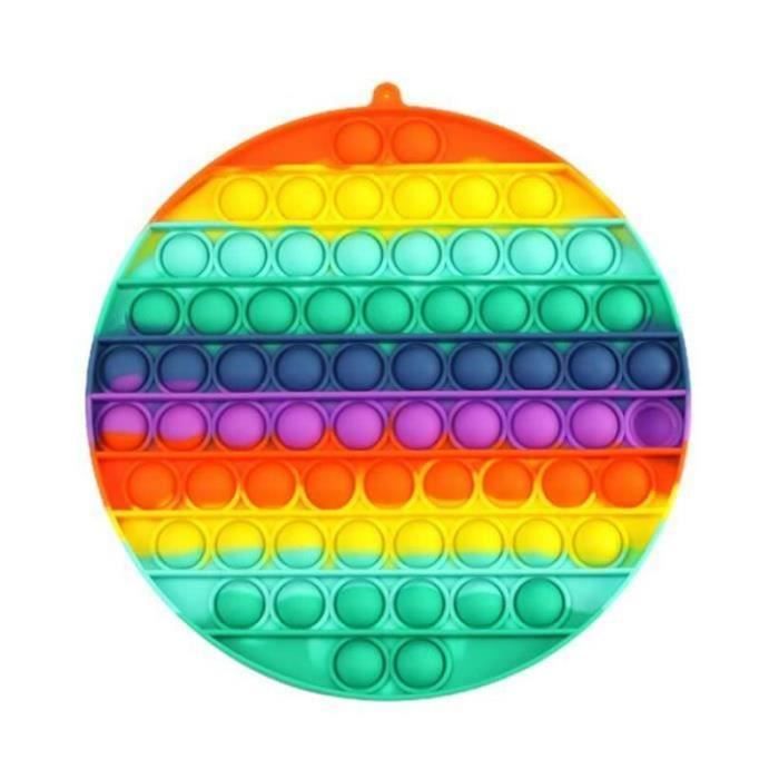 Lot De 2 Jouets Pop Push And Bubble – Chenille Et Coccinelle – Silicone Anti-stress – Pour Bébé 10 Mois+ – Voyage Et Anxiété