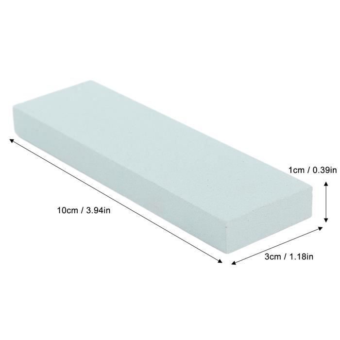 Lot De 2 Pierres à Aiguiser De Poche Double Face – 400/800# + 3000-4000/8000-10000# – Mini Whetstone Portable Pour Couteaux & Outils