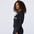 Sweatshirt femme New Balance essentials crew fleece - black-1