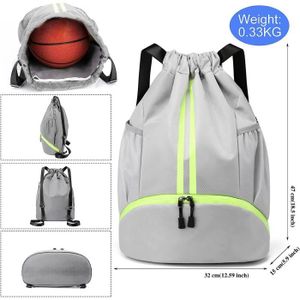 Sac Natation Sport Nland Sac à Dos Cordon Nland Enfant - Imperméable Compartiment Chaussures Sport Pliable Sac Piscine Enfant Avec Compartiment Chaussures