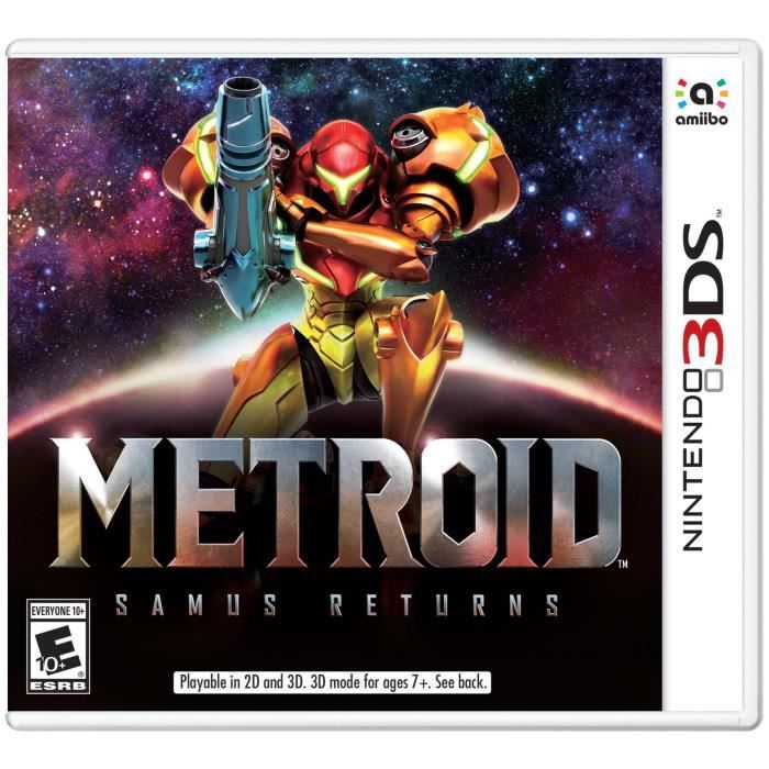 Metroid Samus Returns Jeu 3DS Édition Héritage Cdiscount Jeux vidéo