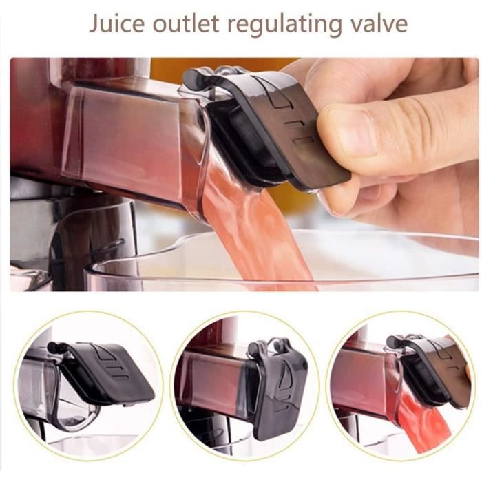 Extracteur de Jus Presse-Agrumes Électrique Juicer Fonction Inverse ...