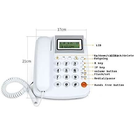 Téléphone fixe avec répondeur intégré - Téléphone filaire - Cdiscount  Téléphonie