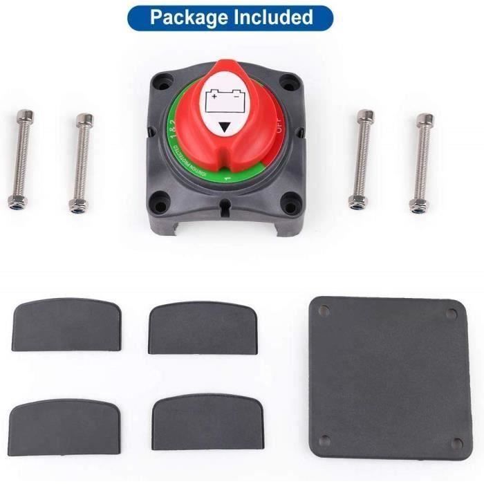 12 48V 500A Yacht Batterie Interrupteur Déconnecter Interrupteur On Off Extérieur Anti