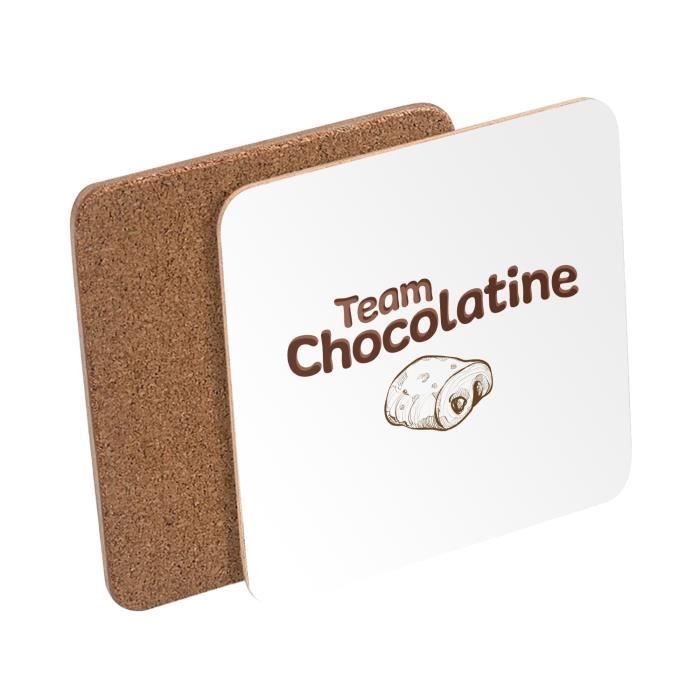 Coussin 40x40cm Team Chocolatine Humour Toulouse Sud - Housse Décorative