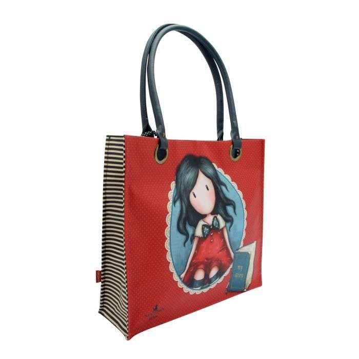 Gorjuss santoro grand sac shopper enduit pour femmes mon
