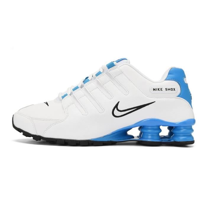 Chaussures de Running Homme Nike SHox NZ 2 Blanc bleu