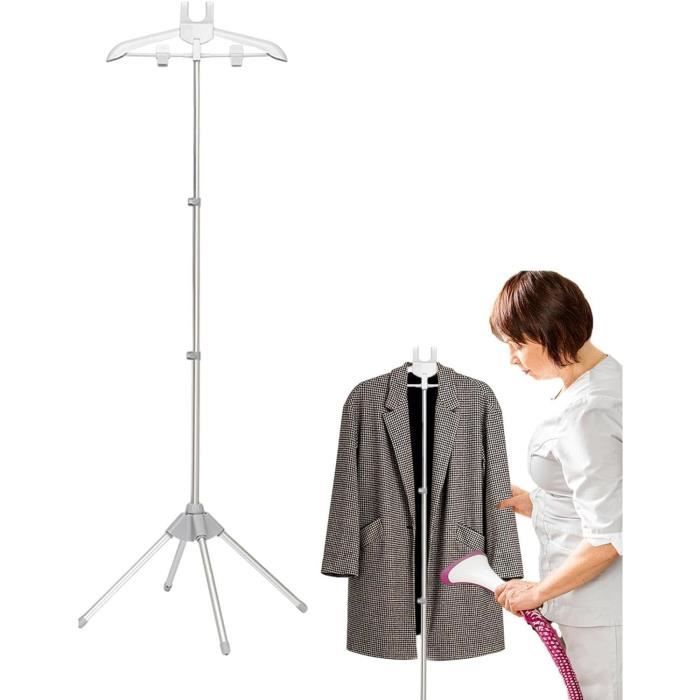 Support de cintre pour vêtements avec support pour défroisseur à vapeur Support de cintre pour vêtements avec support pour défroisseur à vapeur