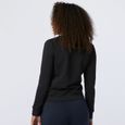 Sweatshirt femme New Balance essentials crew fleece - black-2