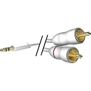 Cable 2x Rca a Jack 6,3 TRS 3m VITALCO Audio adaptador Y Divisor Jack