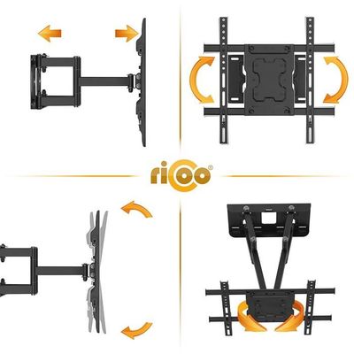 RICOO Support Mural TV Plat N2122 Inclinable Fix ation TV Universel 23